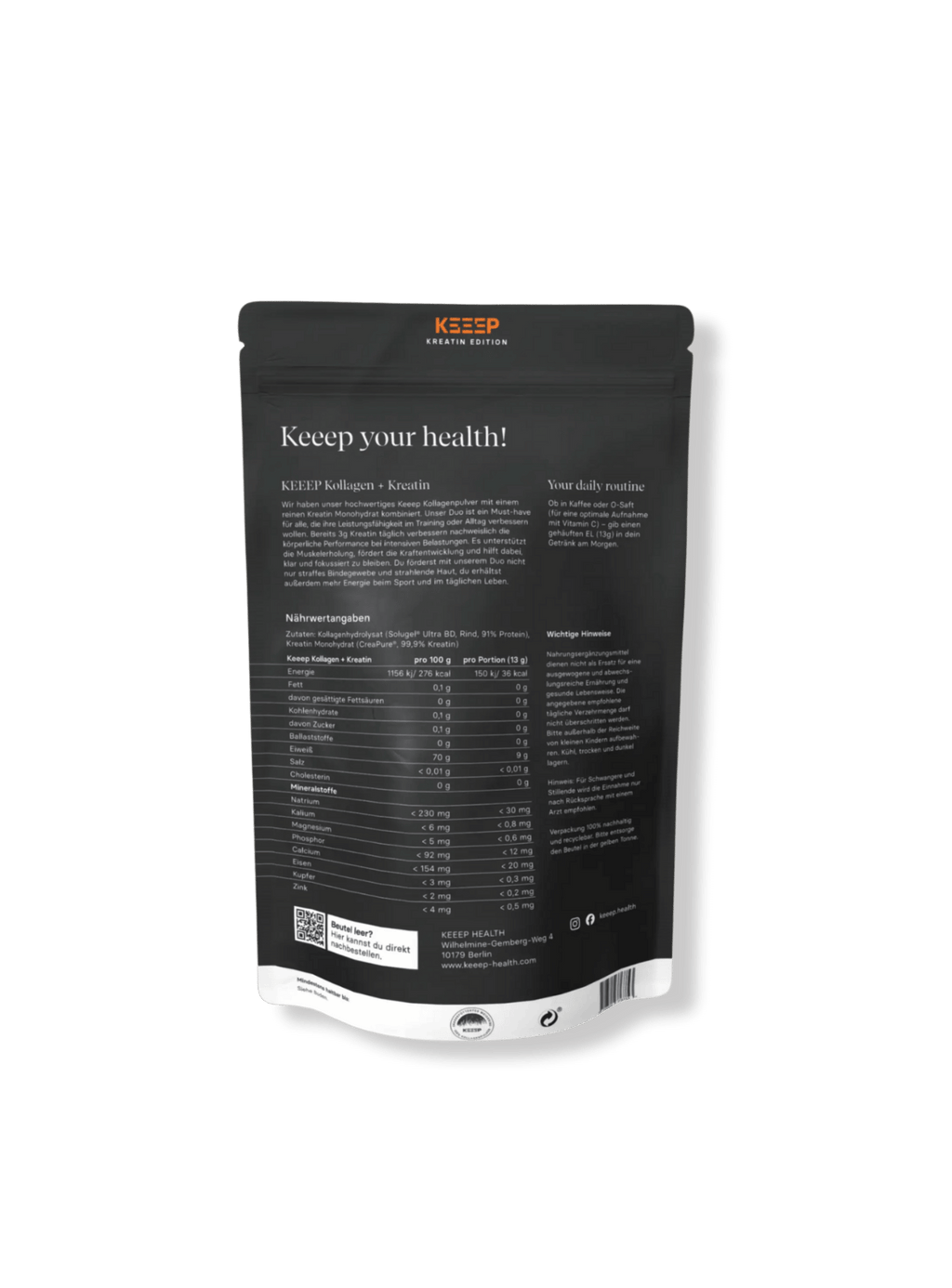 KEEEP Black (3er-Set)