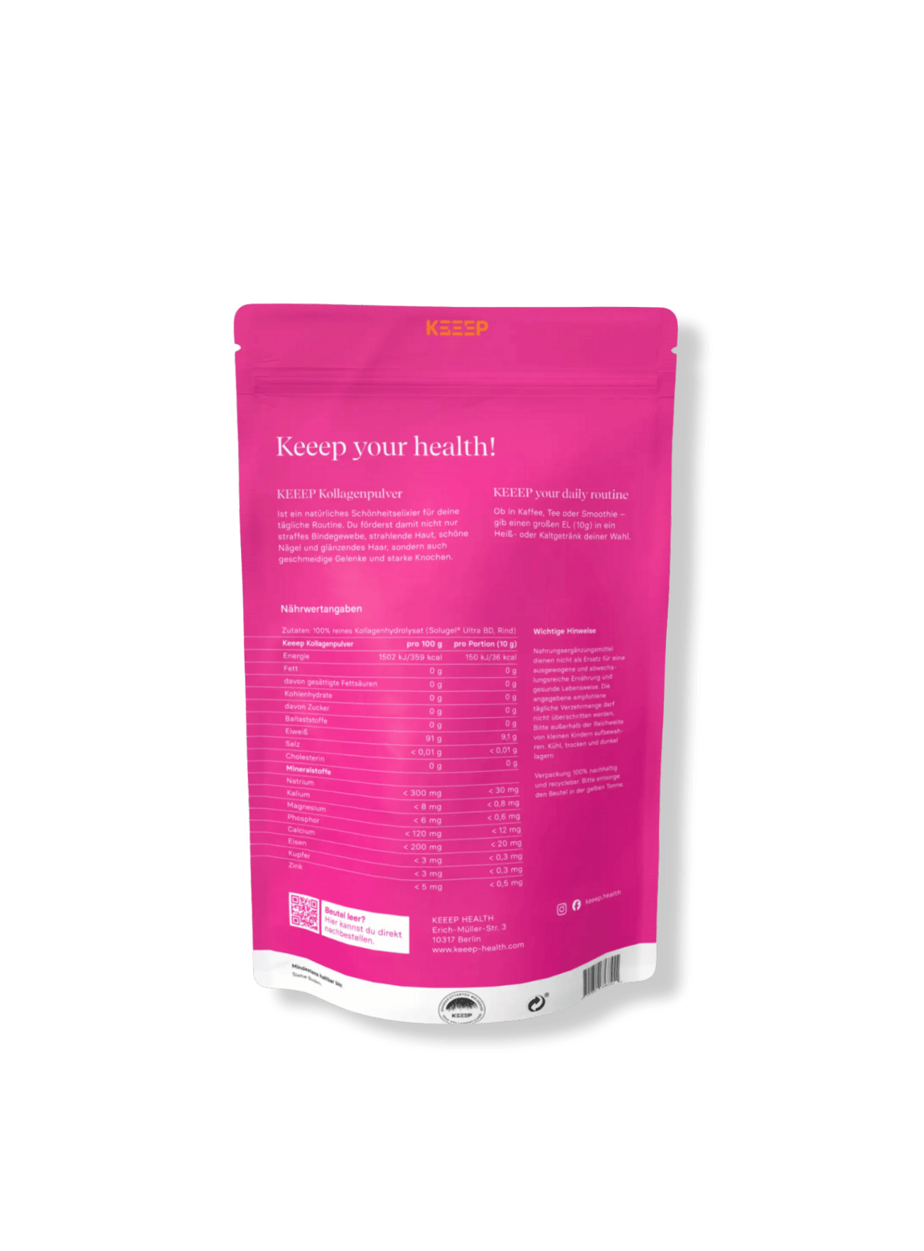 KEEEP Pink by Maren Naue