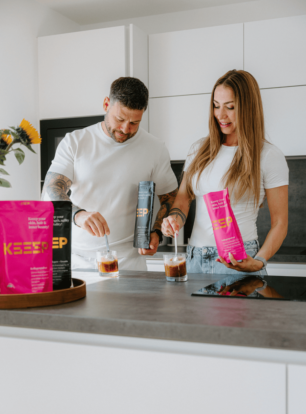 Set: KEEEP Pink + Black